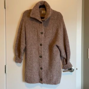 Aritzia Wilfred Oversized Alpaca Cardigan